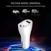 Bluetooth 5.0 Earphone Headset In-Ear Earbuds with Mic Handsfree 2 in 1 USB Car Charger Adapter 2.4A For iphone Samsung Huawei